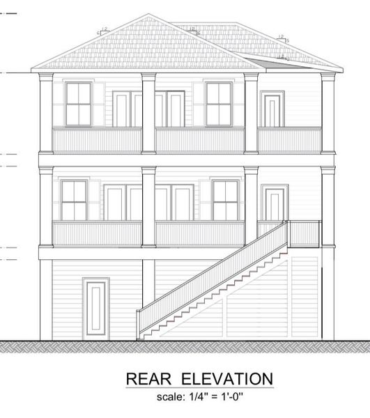 Exterior rendering of this home design in , Johns Island, SC (Image 6). Exterior rendering of this home design in , Johns Island, SC (Image 6).