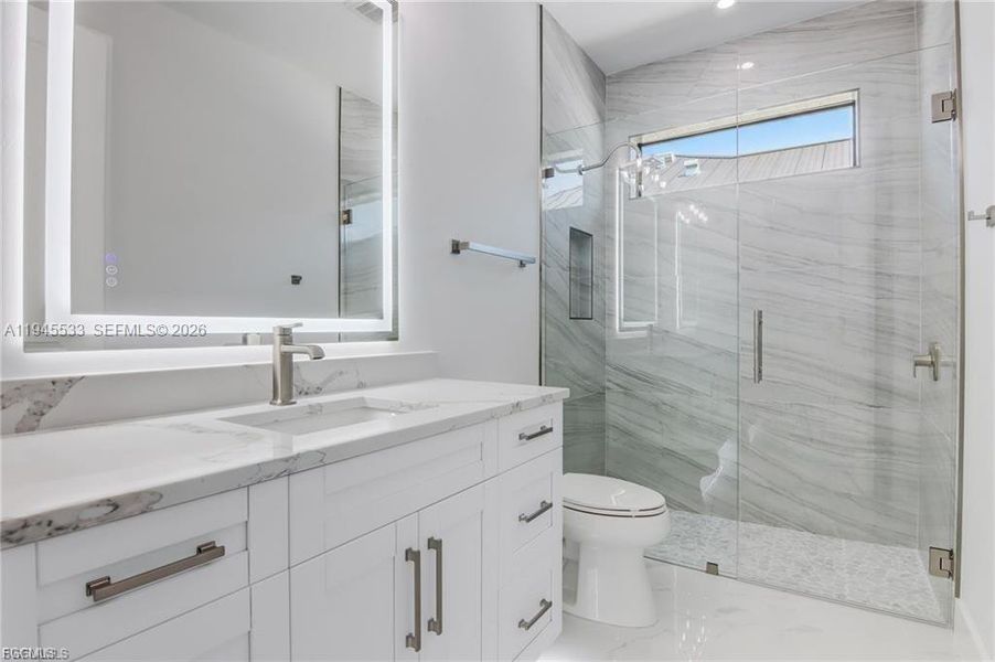 Furnished interior view inside a new home in , Cape Coral (Image 19).