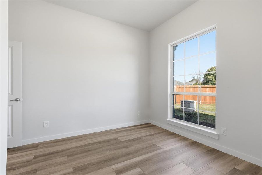 Spacious, unfurnished interior of a new home in Pyramid Acres, Benbrook (Image 33). Spacious, unfurnished interior of a new home in Pyramid Acres, Benbrook (Image 33).