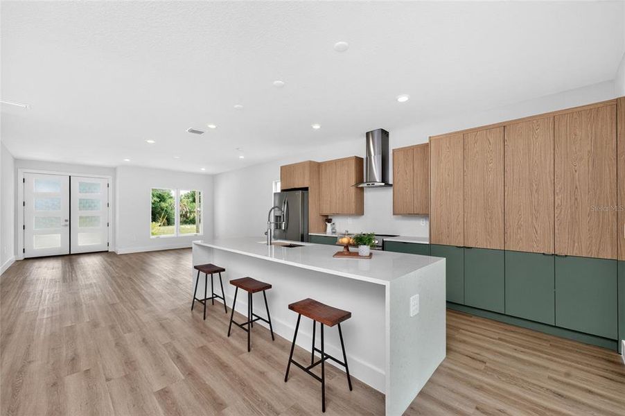 Furnished interior view inside a new home in , Rotonda West (Image 8).