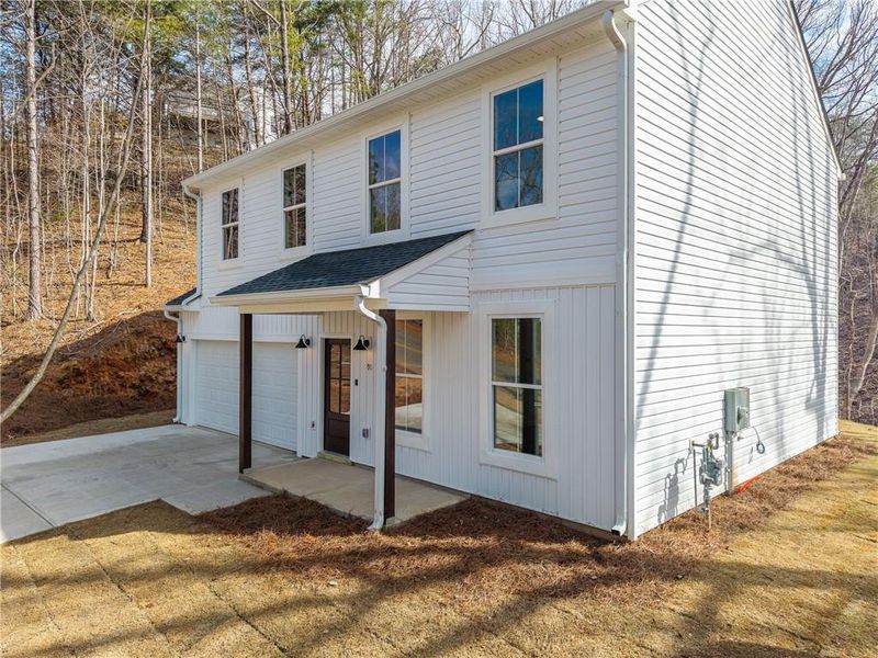 Exterior details and patio area of a home in , Jasper (Image 3).