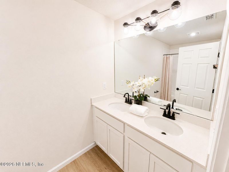 Furnished interior view inside a new home in , Jacksonville (Image 11).