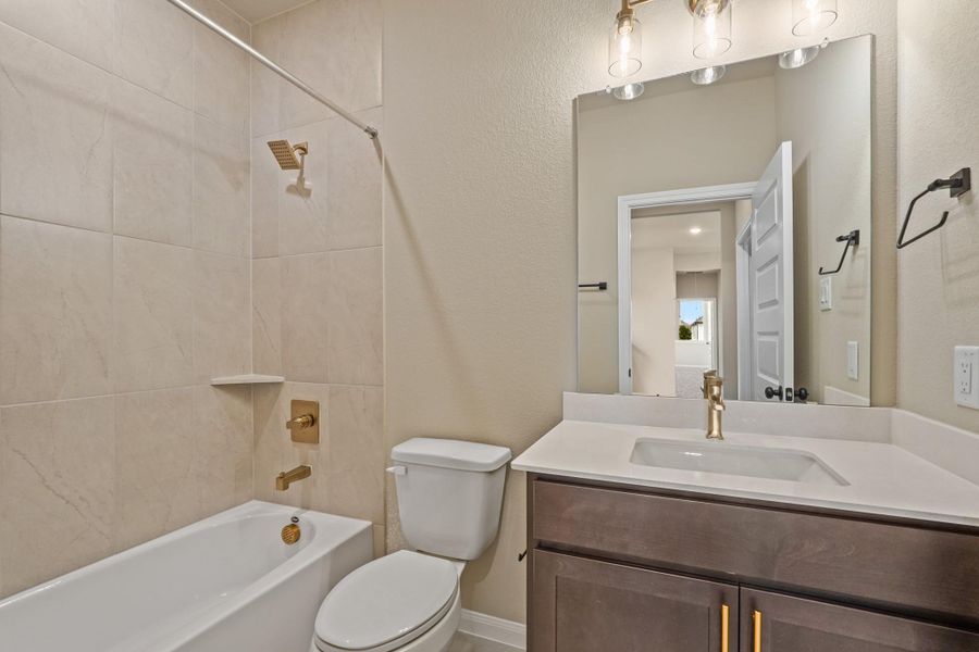 Furnished interior view inside a new home in Elyson, Katy (Image 6). Furnished interior view inside a new home in Elyson, Katy (Image 6).