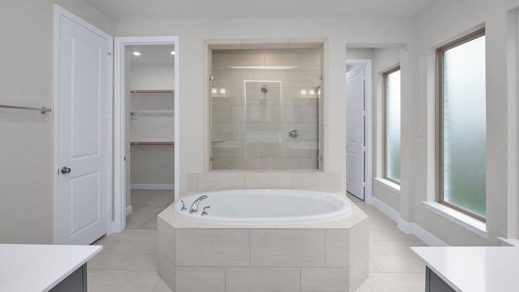 Furnished interior view inside a new home in Audubon Park 45', Magnolia (Image 6).