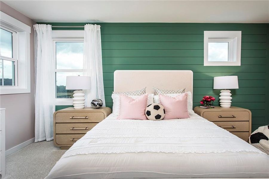 Furnished interior view inside a new home in Hopewell Reserve, Cumming (Image 26). Furnished interior view inside a new home in Hopewell Reserve, Cumming (Image 26).