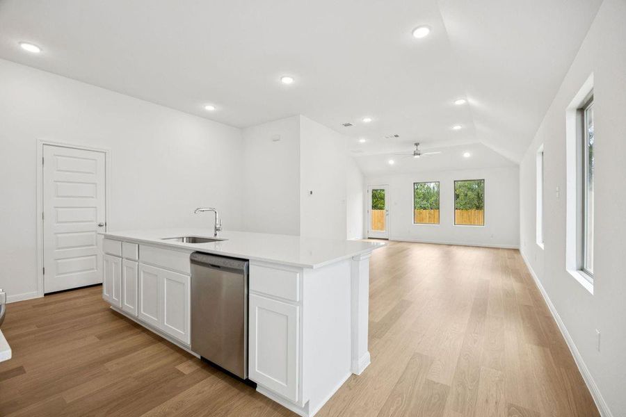 First Floor in the Spruce home plan by Trophy Signature Homes - REPRESENTATIVE PHOTO First Floor in the Spruce home plan by Trophy Signature Homes - REPRESENTATIVE PHOTO