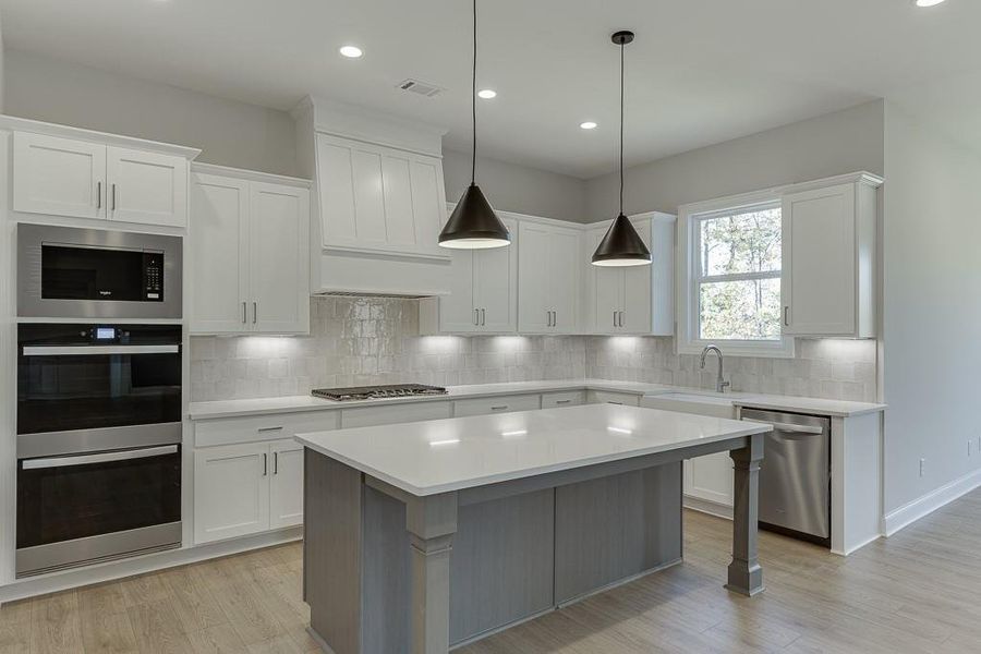 Furnished interior view inside a new home in , Buford (Image 11).