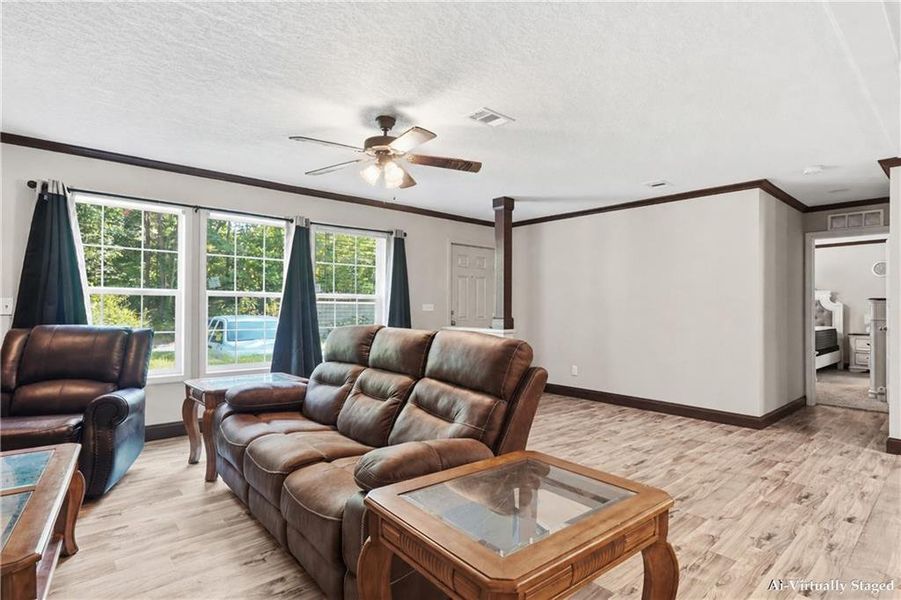 Furnished interior view inside a new home in , Chatsworth (Image 13).