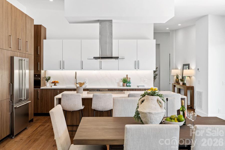 Furnished interior view inside a new home in , Mills River (Image 11).