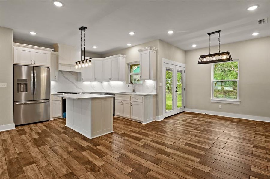 Furnished interior view inside a new home in , Pittsburg (Image 11). Furnished interior view inside a new home in , Pittsburg (Image 11).