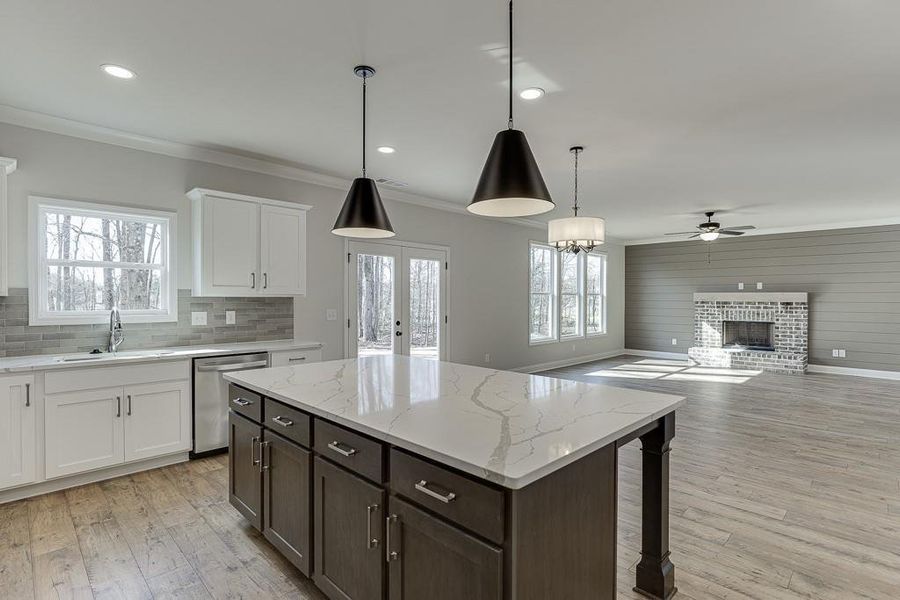Furnished interior view inside a new home in , Jefferson (Image 7).