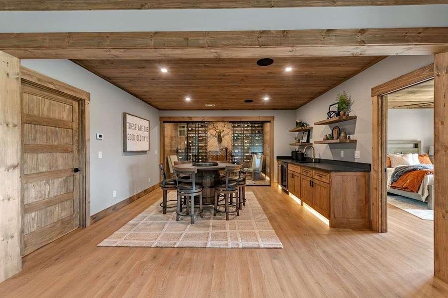 Furnished interior view inside a new home in , Blue Ridge (Image 44).