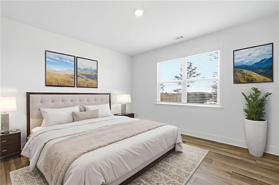 Furnished interior view inside a new home in Deer Valley, Canton (Image 7).