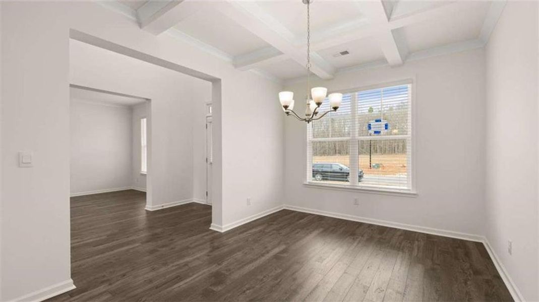 Spacious, unfurnished interior of a new home in The Gates at Pates Creek, Hampton (Image 19).