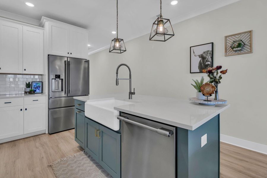 Furnished interior view inside a new home in , Summerville (Image 16).