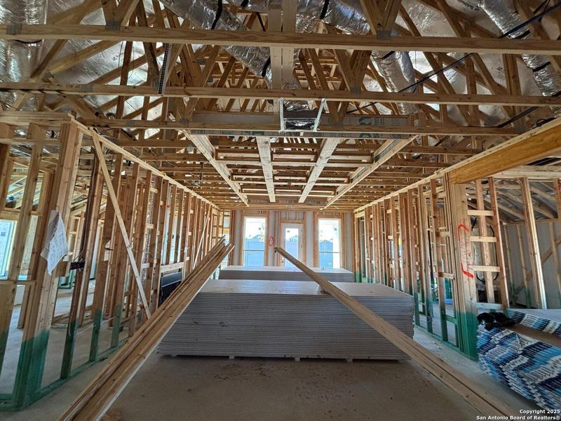 In-progress construction of a new home in Saddlebrook Ranch, Schertz, TX (Image 13).