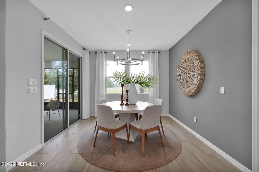 Furnished interior view inside a new home in Murray Farms, Middleburg (Image 14).