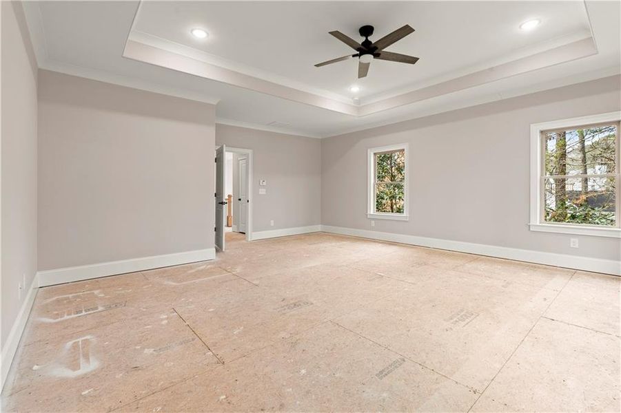 Spacious, unfurnished interior of a new home in , Canton (Image 29).