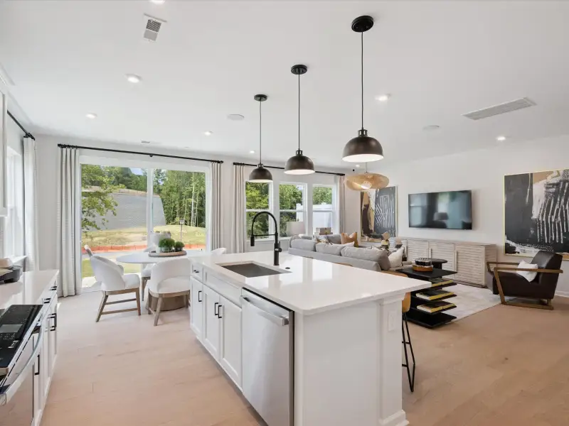 Furnished interior view inside a new home in Millstone, Cramerton (Image 11).
