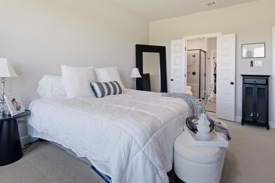 Furnished interior view inside a new home in , Burleson (Image 12).