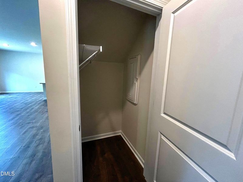 14. The shoe closet
