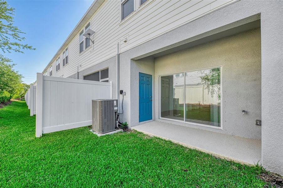 Exterior details and patio area of a home in , Sarasota (Image 29).