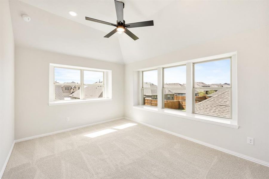 Spacious, unfurnished interior of a new home in Woodstone, Providence Village (Image 25). Spacious, unfurnished interior of a new home in Woodstone, Providence Village (Image 25).