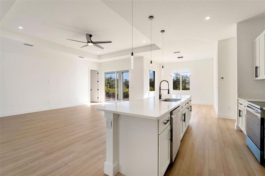 Furnished interior view inside a new home in , Placida (Image 6).