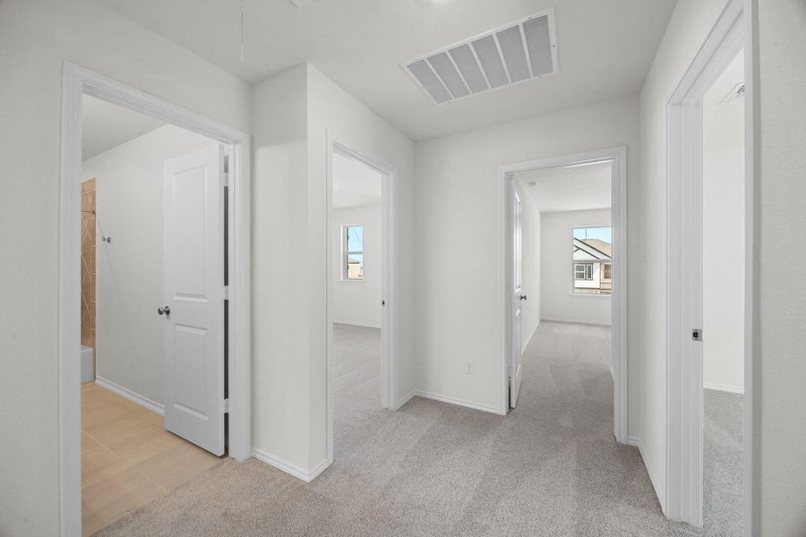 Spacious, unfurnished interior of a new home in Salerno - Heritage Collection, Round Rock (Image 17).