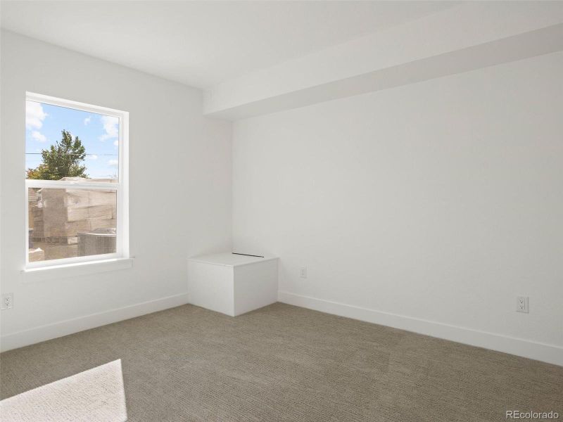 Basement bedroom