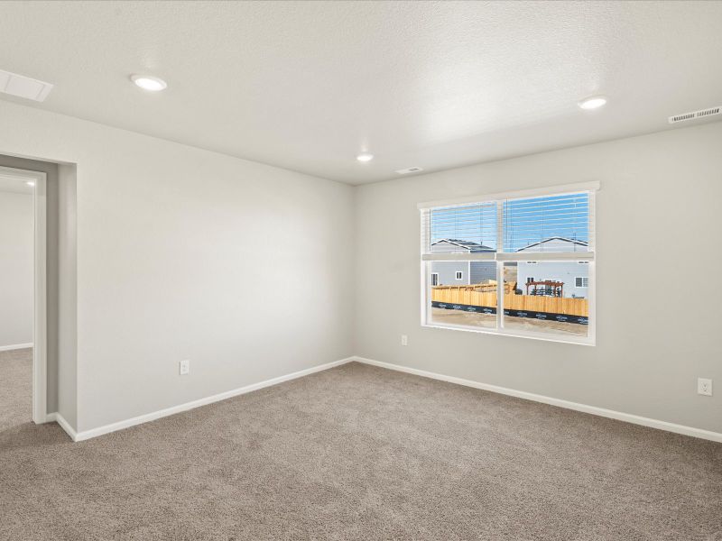 Spacious, unfurnished interior of a new home in Meridian Ranch, Peyton (Image 14). Spacious, unfurnished interior of a new home in Meridian Ranch, Peyton (Image 14).