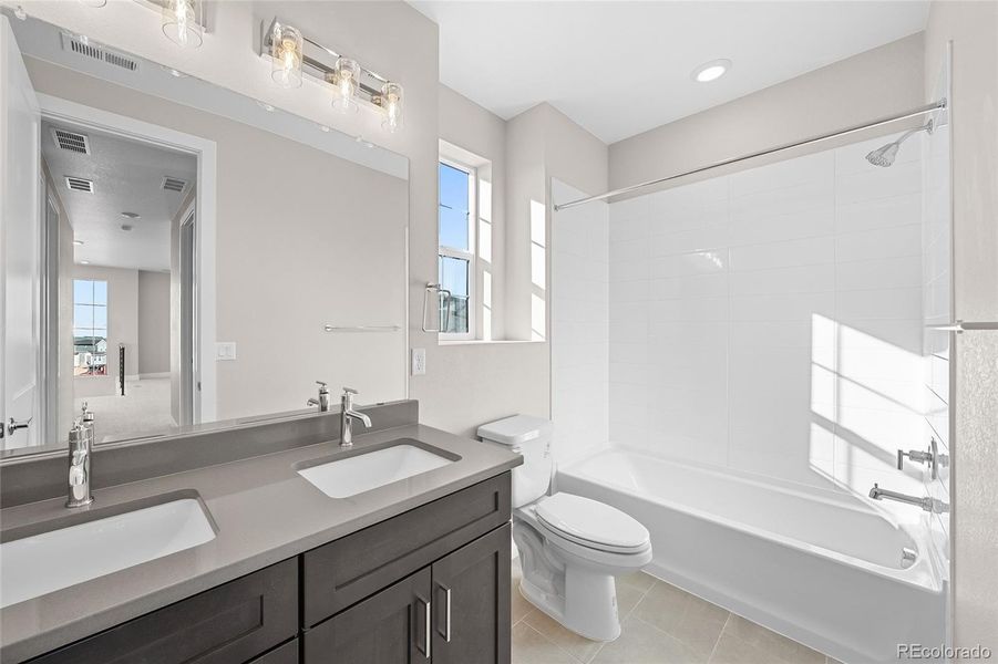 Furnished interior view inside a new home in , Littleton (Image 10).