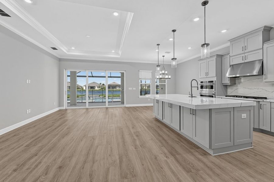 Spacious, unfurnished interior of a new home in Skye Ranch Community Group Page, Sarasota (Image 13).