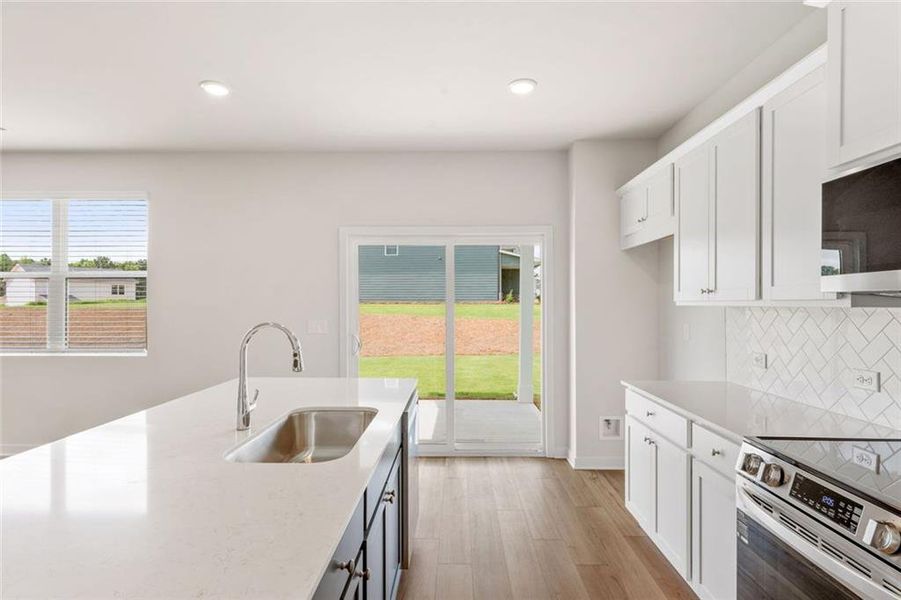 Furnished interior view inside a new home in Reserve at Gum Springs, Jefferson (Image 10). Furnished interior view inside a new home in Reserve at Gum Springs, Jefferson (Image 10).