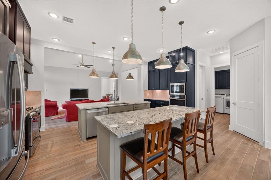 Furnished interior view inside a new home in Fulshear Lakes, Fulshear (Image 31).