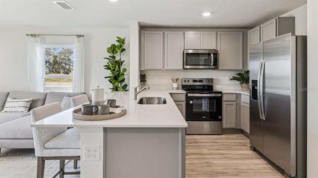 Furnished interior view inside a new home in , Haines City (Image 3).