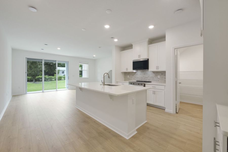 Furnished interior view inside a new home in Towns at Riverwalk, Sanford (Image 8).
