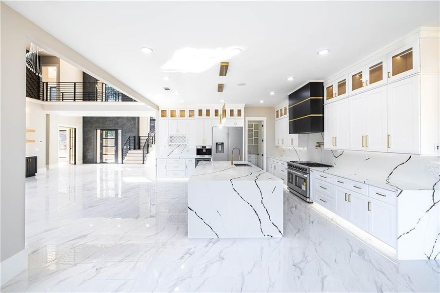 Furnished interior view inside a new home in , Dacula (Image 7).