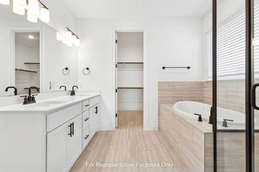 Furnished interior view inside a new home in Barksdale, Leander (Image 5). Furnished interior view inside a new home in Barksdale, Leander (Image 5).