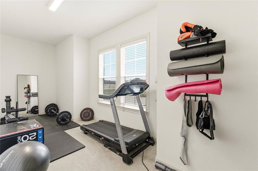 Furnished interior view inside a new home in , Woodway (Image 36).