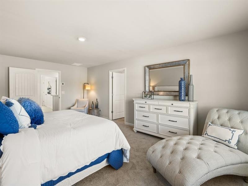 Furnished interior view inside a new home in Thompson Ridge, Dallas (Image 18).