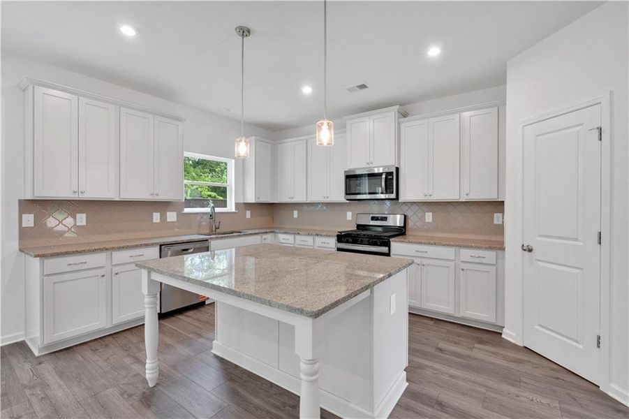 Furnished interior view inside a new home in The Overlook at Factory Shoals, Mableton (Image 15).