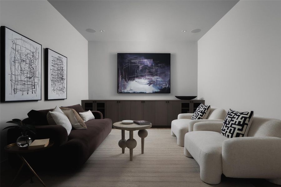 Furnished interior view inside a new home in , Austin (Image 18).