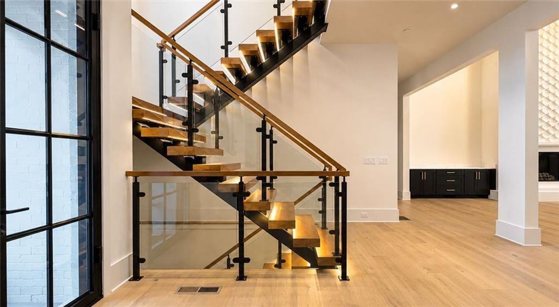 Furnished interior view inside a new home in , Alpharetta (Image 5).