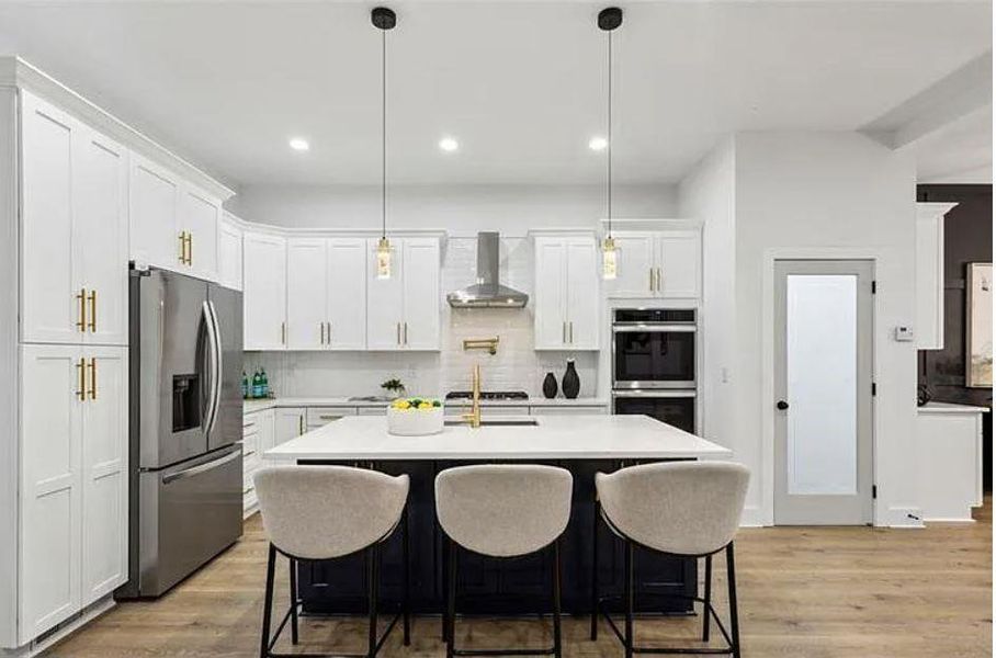 Furnished interior view inside a new home in , Atlanta (Image 4).