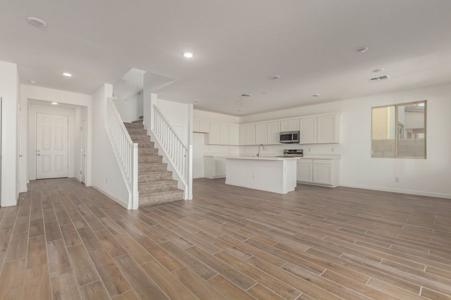 Spacious, unfurnished interior of a new home in Wildera, San Tan Valley (Image 12). Spacious, unfurnished interior of a new home in Wildera, San Tan Valley (Image 12).