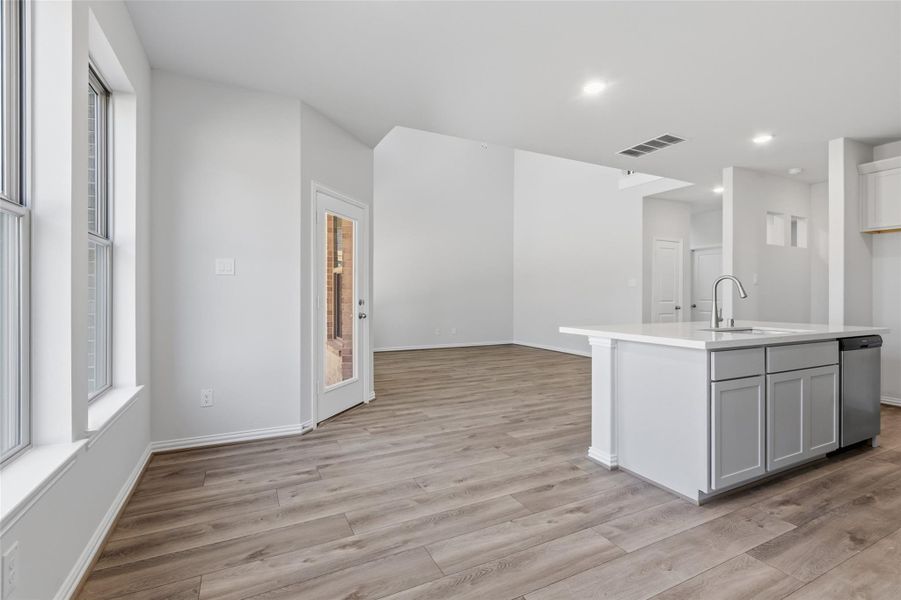 Spacious, unfurnished interior of a new home in The Woodlands Hills, Willis (Image 37).