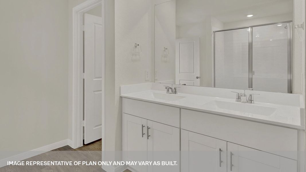 Furnished interior view inside a new home in Paramount, Kyle (Image 9).