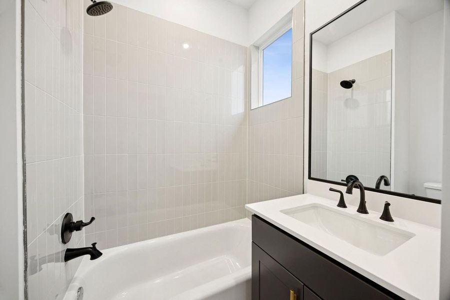 Furnished interior view inside a new home in , Houston (Image 18). Furnished interior view inside a new home in , Houston (Image 18).