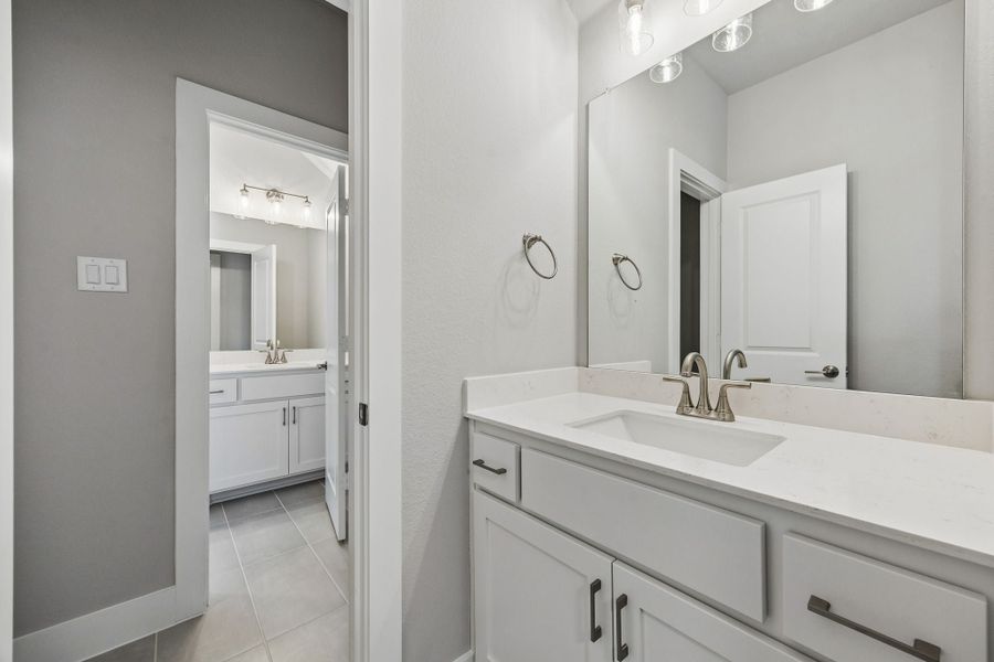 Furnished interior view inside a new home in Rainwater Crossing, Celina (Image 13).